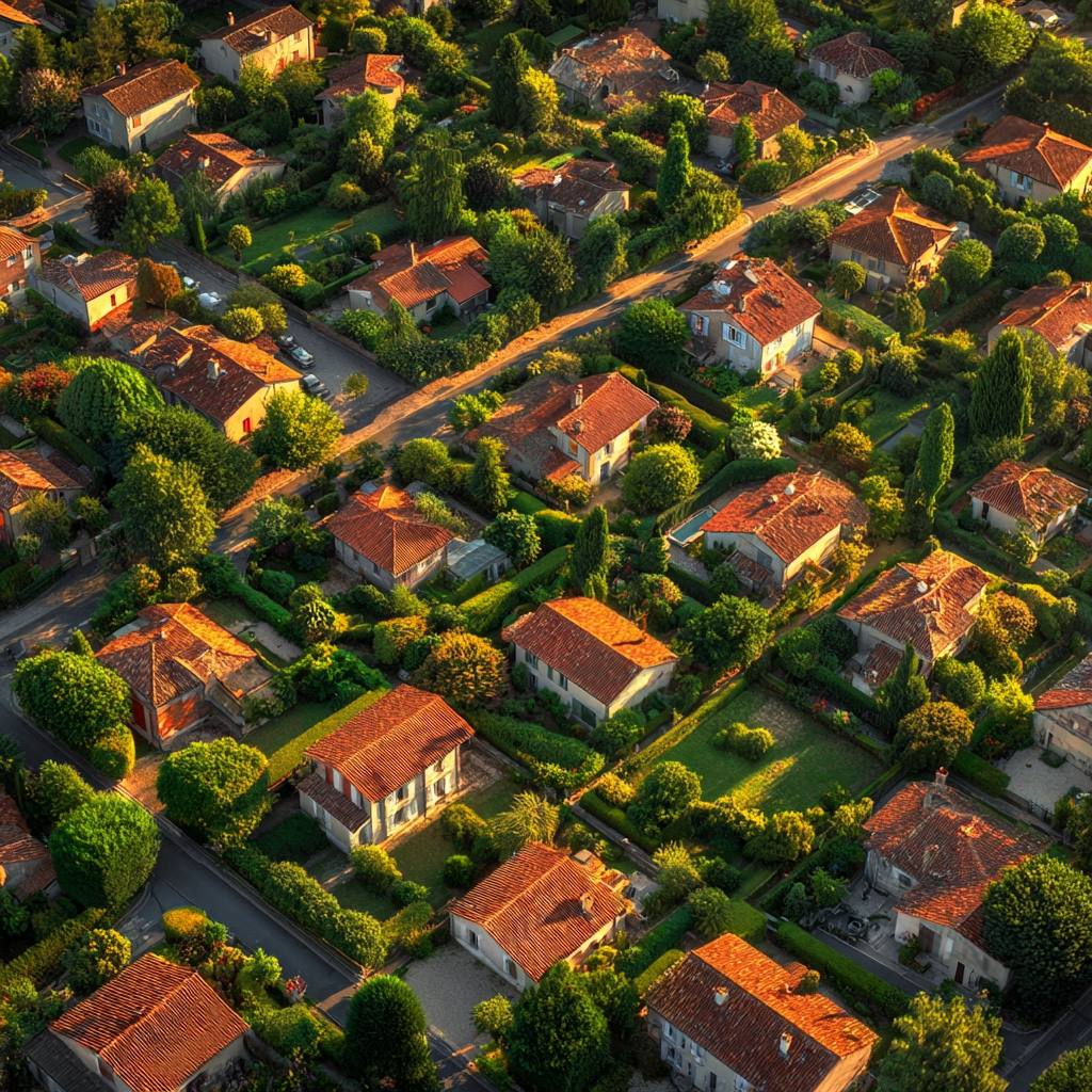 Isolation de toiture par l'extérieur sur une maison